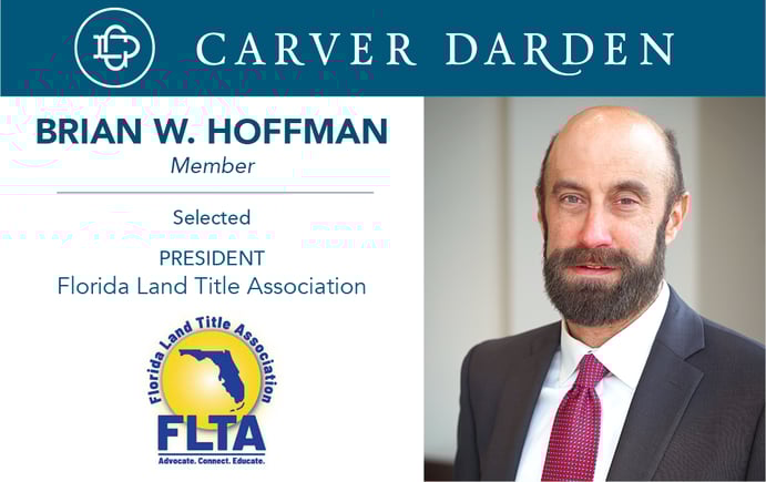 Brian Hoffman Named President of the Florida Land Title Association-1